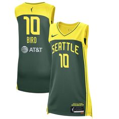Женское джерси Nike Sue Bird Green Seattle Storm 2021 Explorer Edition Victory Player Nike
