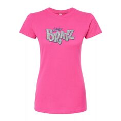 Детская футболка с логотипом Bratz Sparkle и графическим рисунком Licensed Character, розовый