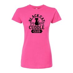 Облегающая футболка для юниоров Cat Cuddle Club Licensed Character, розовый