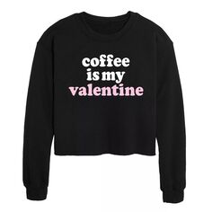 Укороченный свитшот Juniors Coffee My Valentine Licensed Character