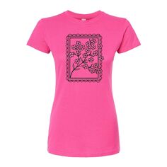 Юниорская футболка с графическим рисунком Wildflowers Box Licensed Character, розовый