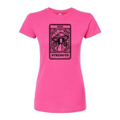 Детская футболка с изображением карты Таро «Гриб» Licensed Character, розовый