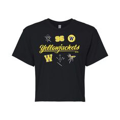 Укороченная футболка Juniors&apos; Yellowjackets Icon Licensed Character