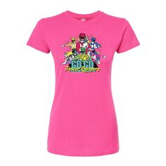 Юниорская футболка Power Rangers GoGo с графическим рисунком Licensed Character, розовый