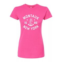 Юниорская футболка Montauk NY с графическим рисунком Licensed Character, розовый