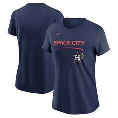 Женская темно-синяя футболка с надписью Nike Houston Astros City Connect Nike
