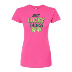 Футболка с приталенным рисунком «Доктор Сьюз» для юниоров «Just Lucky Things» Licensed Character, розовый