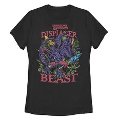 Футболка Displacer Beast с рисунком Dungeons &amp; Dragons для юниоров Licensed Character