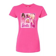 Детская футболка Barbie с рисунком в сетку Licensed Character, розовый