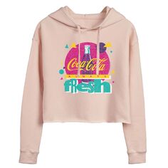 Укороченное худи с логотипом Coca-Cola для юниоров Licensed Character, розовый