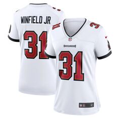 Женская игровая майка Nike Antoine Winfield Jr. White Tampa Bay Buccaneers Nike