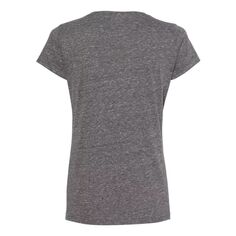 LAT Женская футболка Harbourside Mlange с V-образным вырезом LAT
