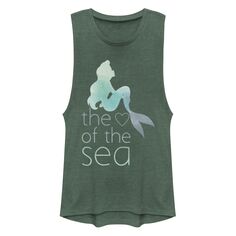 Мускулистая майка Disney&apos;s The Little Mermaid «Сердце моря» для юниоров Disney