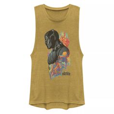 Яркая майка на бретелях для подростков Marvel Black Panther Licensed Character