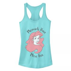 Детская майка Disney&apos;s The Little Mermaid Fun с гоночной спиной Disney