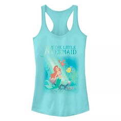 Детская майка Disney&apos;s The Little Mermaid Trio с гоночной спиной Disney