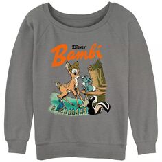 Толстовка с напуском и рисунком Disney&apos;s Bambi Juniors в винтажном стиле Disney
