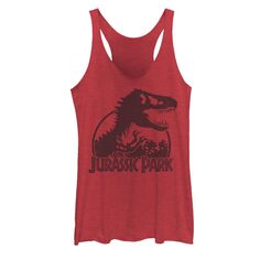 Классическая майка с логотипом в виде скелета T-Rex для юниоров Jurassic Park Licensed Character