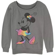 Пуловер с напуском Terry для подростков «Микки и друзья» Disney&apos;s Minnie Mouse Tie Dye Disney