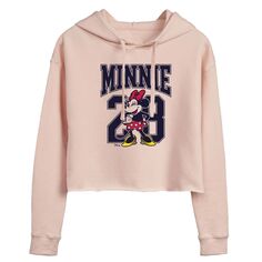 Укороченное студенческое худи Disney&apos;s Minnie Mouse Juniors Disney