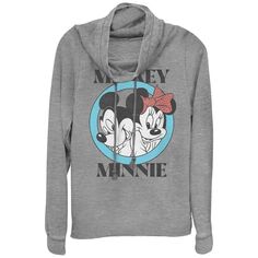 Пуловер с воротником-хомутом «Микки и Минни» Disney&apos;s Juniors Licensed Character