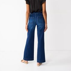 Женские джинсы-брюки LC Lauren Conrad с очень высокой талией LC Lauren Conrad