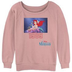 Пуловер из махровой ткани с напуском и графическим рисунком Ariel 1989 от Disney&apos;s The Little Mermaid Juniors. Disney