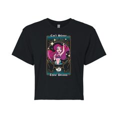 Укороченная футболка Disney&apos;s The Little Mermaid Cant Silence для юниоров Licensed Character