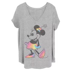 Детская футболка больших размеров с рисунком тай-дай Disney&apos;s Minnie Mouse Mouse Disney