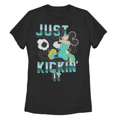 Футбольная футболка с рисунком Микки Мауса для юниоров Disney «Just Kickin’ It» Disney