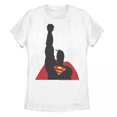 Детская футболка с графическим рисунком в стиле ретро DC Fandome Superman Metropolis Licensed Character, белый