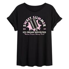 Летняя струящаяся футболка Sweet Summer для юниоров Licensed Character