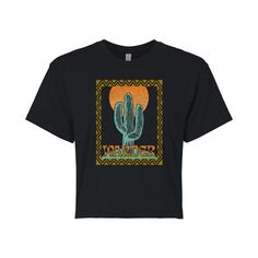 Укороченная футболка с изображением кактуса для юниоров &quot;Wander&quot; Licensed Character