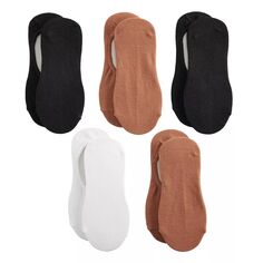 Женские носки Sonoma Goods For Life, 5 штук, однотонные телесные носки с подкладкой Sonoma Goods For Life