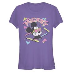 Детская приталенная футболка Disney&apos;s Mickey Mouse в стиле 90-х с портретом Disney