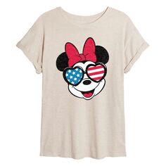 Очки с флагом Disney&apos;s Minnie Mouse для детей и струящаяся футболка Disney