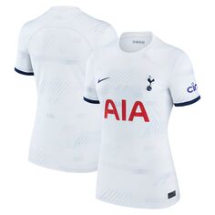 Женская белая футболка Nike Tottenham Hotspur Home 2023/24 Реплика Nike