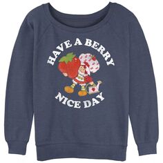 Клубничное песочное печенье для юниоров Have a Berry Nice Day Махровый пуловер с напуском и рисунком Licensed Character