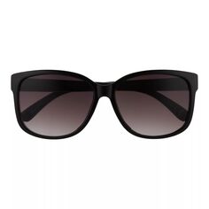 Женские прямоугольные солнцезащитные очки Sonoma Goods For Life 56 мм Sonoma Goods For Life, черный