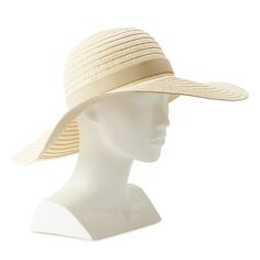 Женская упаковываемая соломенная шляпа Sonoma Goods For Life Sonoma Goods For Life, коричневый