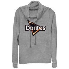 Пуловер с воротником-хомутом и классическим логотипом Doritos Triangle Chips для юниоров Doritos