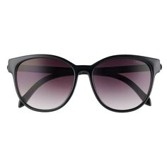 Женские солнцезащитные очки Levi&apos;s 56 мм, модифицированные «кошачий глаз» Levi&apos;s, черный Levis
