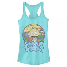 Классическая майка с брызгами для группы Nickelodeon Rugrats для юниоров Licensed Character