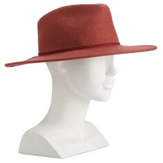 Женская фетровая шляпа Sonoma Goods For Life с замшевой лентой Sonoma Goods For Life, серый