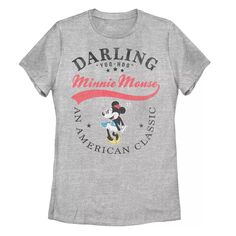 Детская классическая футболка Disney Minnie Mouse American 1928 года Licensed Character