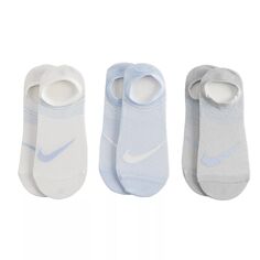 Набор из трех женских легких носков Nike для тренировок на каждый день плюс Nike