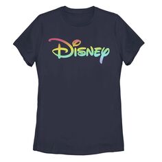 Футболка с логотипом Disney Rainbow на груди для юниоров Licensed Character