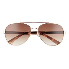 Металлические солнцезащитные очки-авиаторы Levi&apos;s Levi&apos;s, коричневый Levis