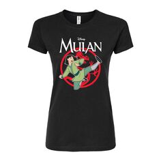 Облегающая футболка Disney&apos;s Mulan Juniors Licensed Character