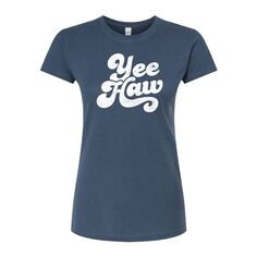 Облегающая футболка Yee Haw для юниоров Licensed Character